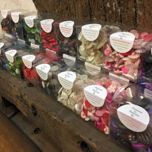 Buttons Box - Various Colours - Duttons for Buttons Exclusive