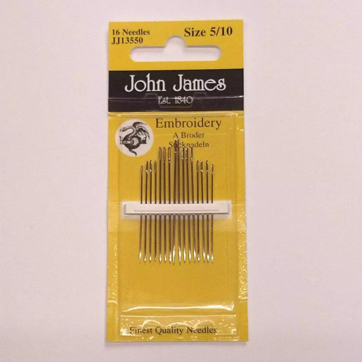 Needles - Embroidery Needles- Various