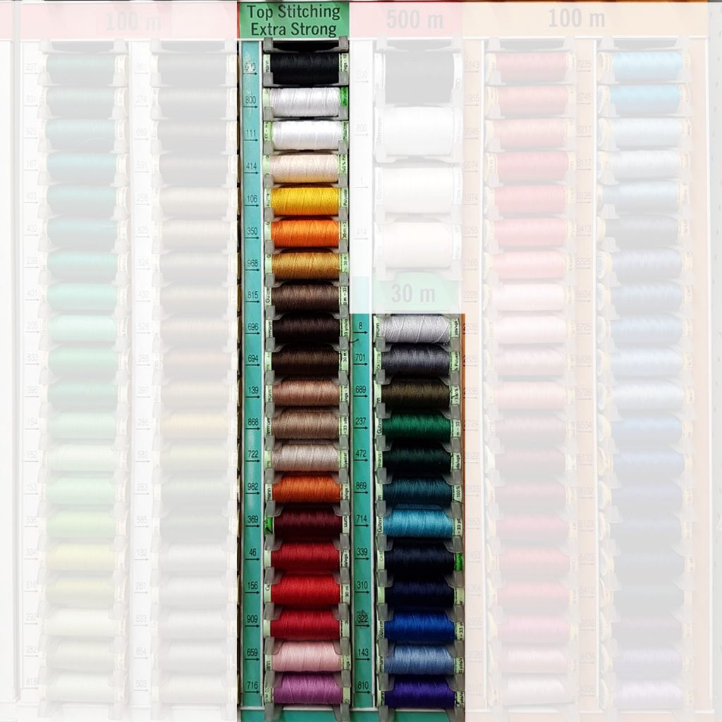 Gutermann Top Stitching Thread Extra Strong Duttons for Buttons