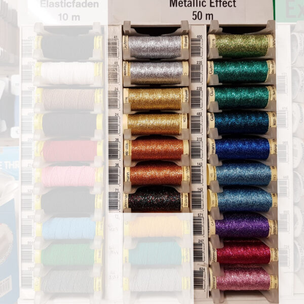 Gutermann Metallic Thread - 50m