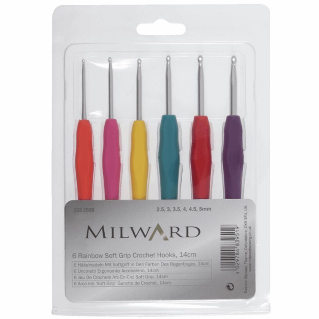 Crochet - Soft Grip Crochet Hooks - All Sizes Single and Multipack -  Duttons for Buttons