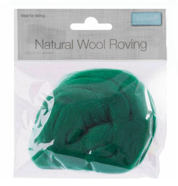 Wool Roving-  Needle Felting- Trimits - 10g - Image 4