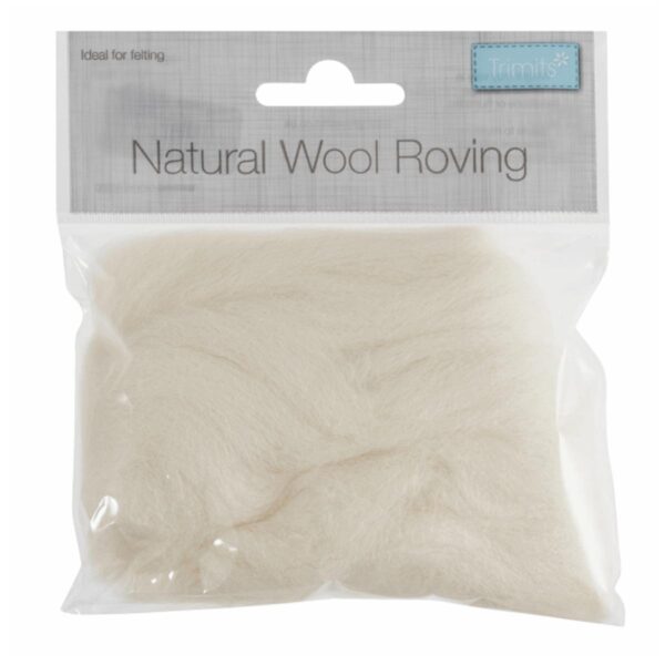 Wool Roving-  Needle Felting- Trimits - 10g - Image 6