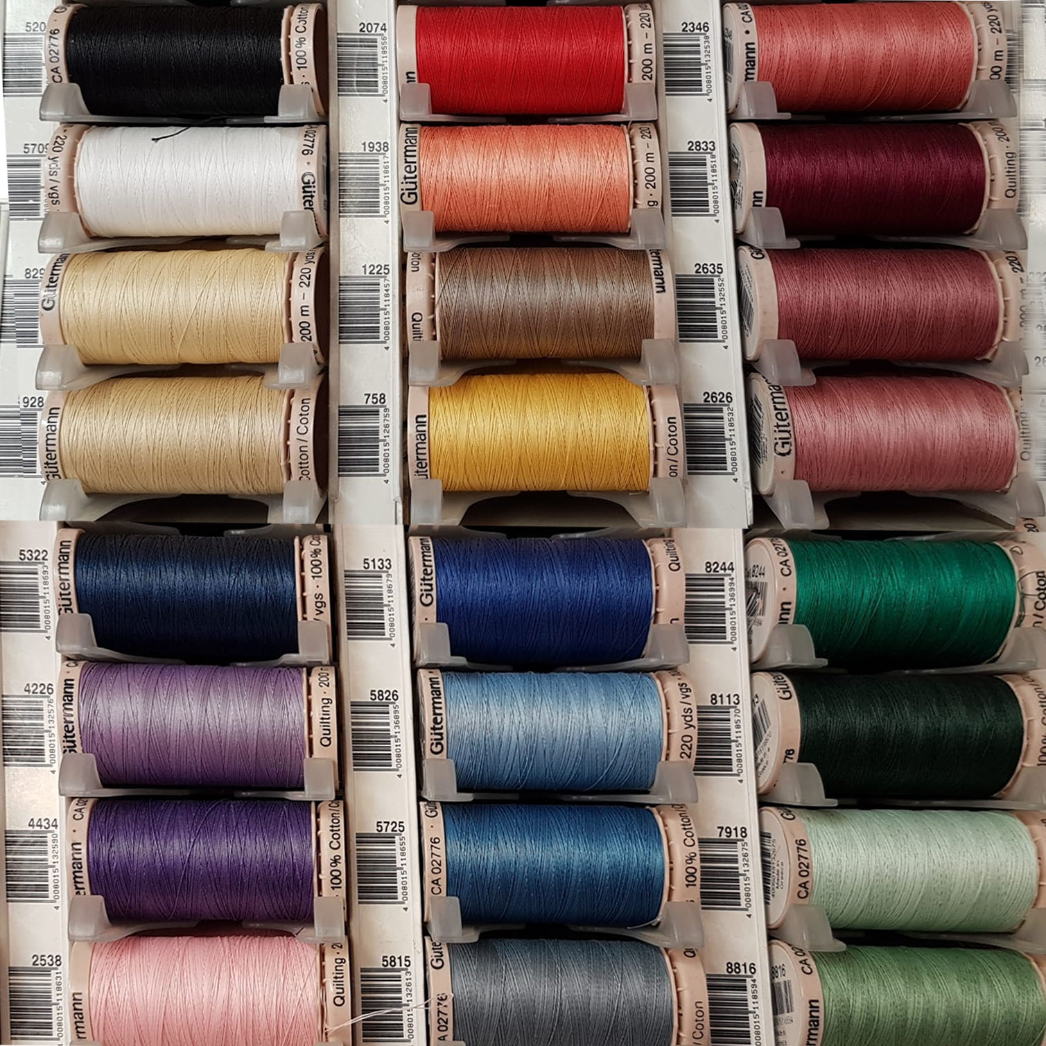 Gutermann Hand Quilting Thread - 200m - Duttons for Buttons