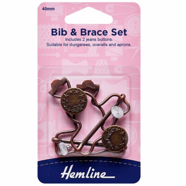 Bibs & Braces Sets - Silver & Copper - Image 3