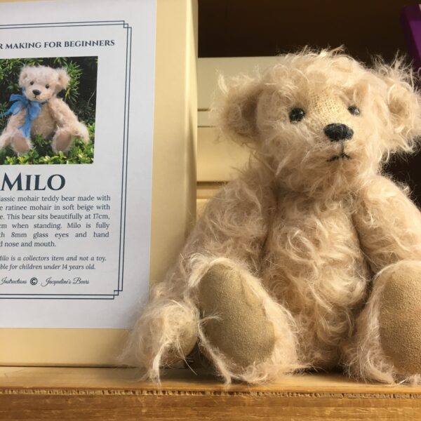 Milo - Heritage Teddy Bear Kit - for Beginners and Collectors