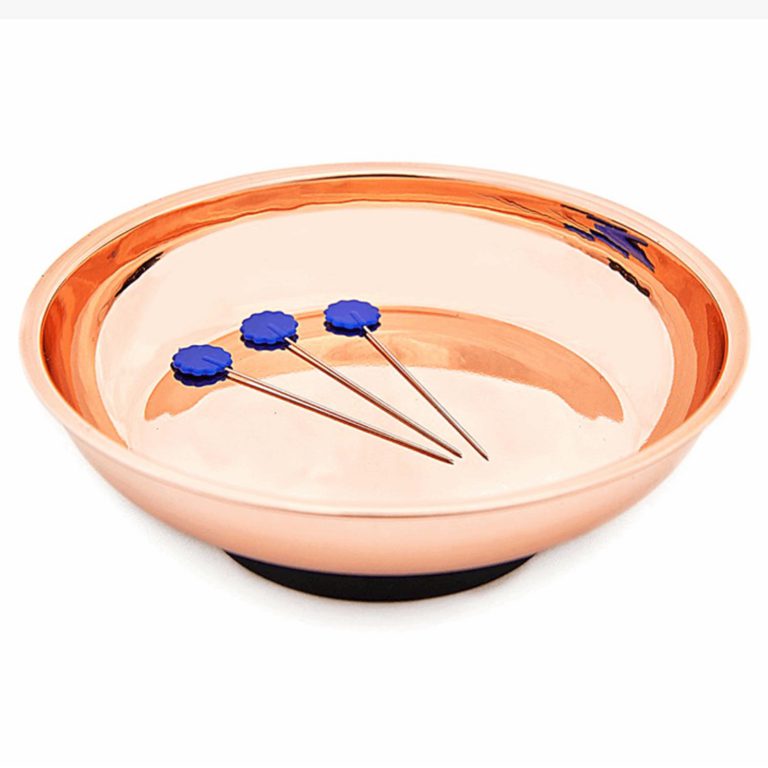Bowl Rose Gold Pin Dish Duttons for Buttons