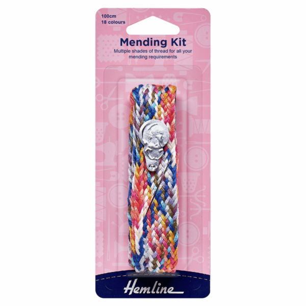 Mending Plait - Pre-cut multi-coloured Threads