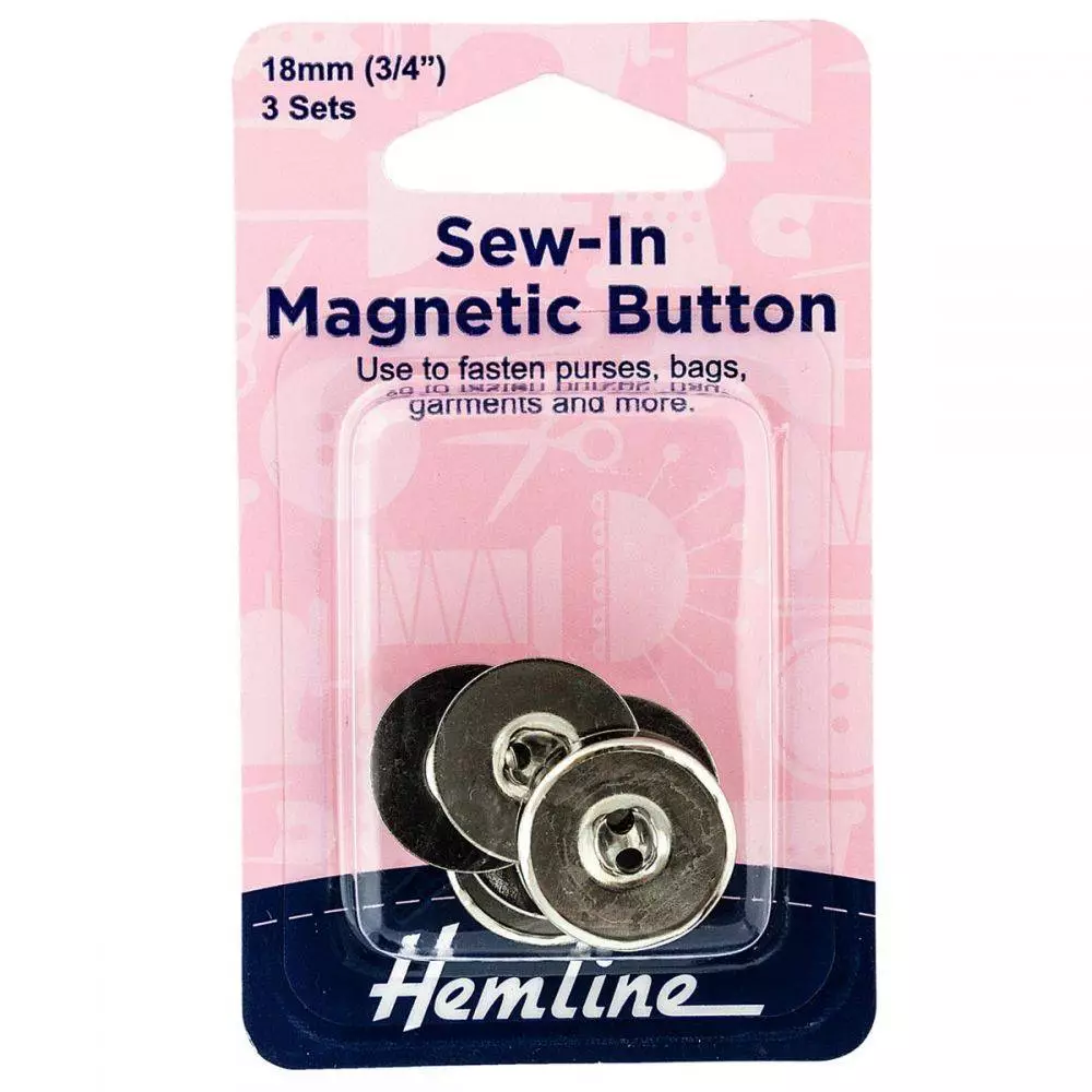 Magnetic Buttons & Bag Clasps