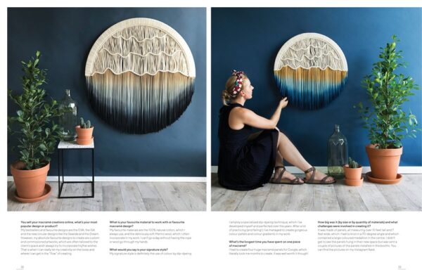 Macramé - Projects and Techniques for Complete Beginners by Tansy Wilson & Sian Hamilton - Image 3