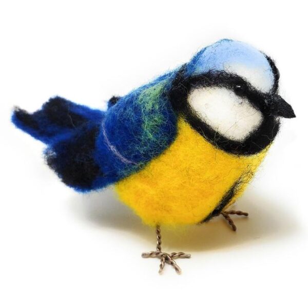Blue Tit - Needle Felting Kit - Crafty Kit Company