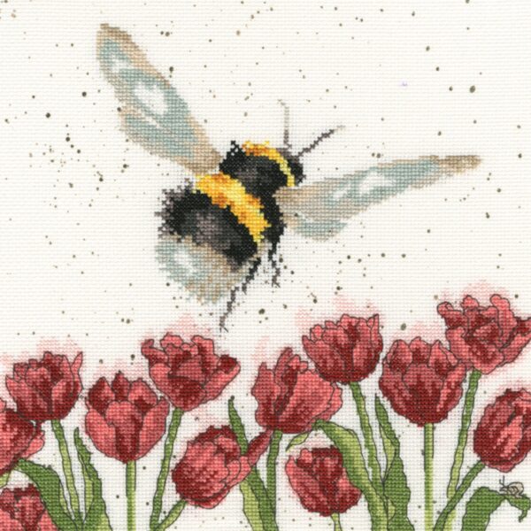 Flight of the Bumblebee - Wrendale Designs - Cross Stitch Kit - Bothy Threads
