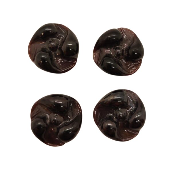 Lionel Nichols - Vintage Glass Swirling Drops Buttons