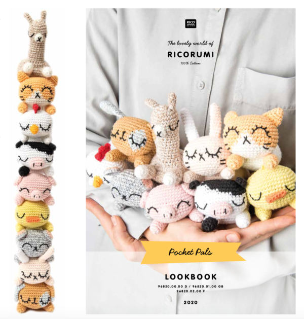 Pocket Pals - Crochet Pattern Book - Ricorumi