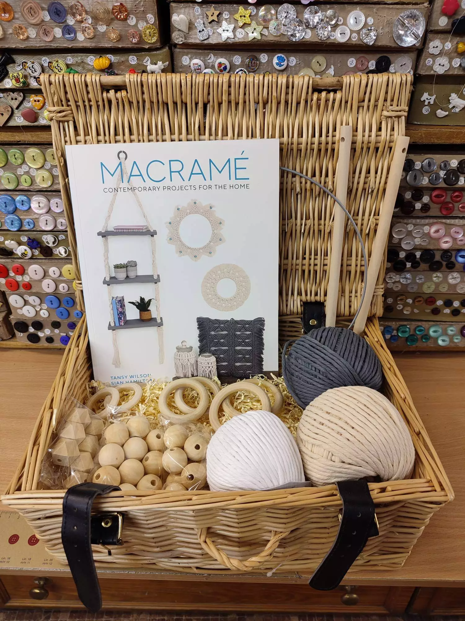 Hampers - Macramé Maker -  Duttons for Buttons Exclusive