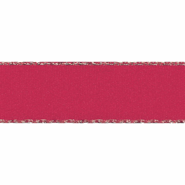 Gold Edged Satin Ribbon- Various - Image 3