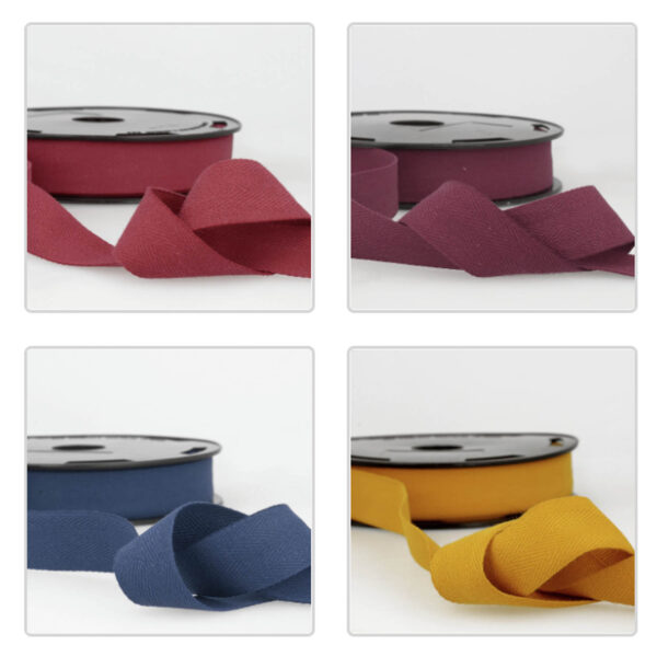 Tape- Herringbone Tape- 100% Cotton-Various