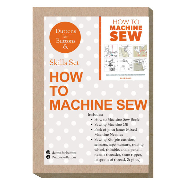 How to Machine Sew - Skills Set - Duttons for Buttons Exclusive
