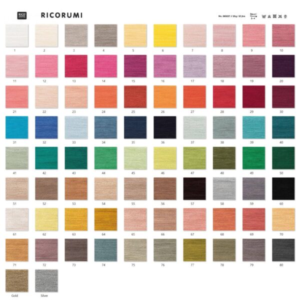 Ricorumi-  100% Cotton - Double Knit (25g) - Image 2