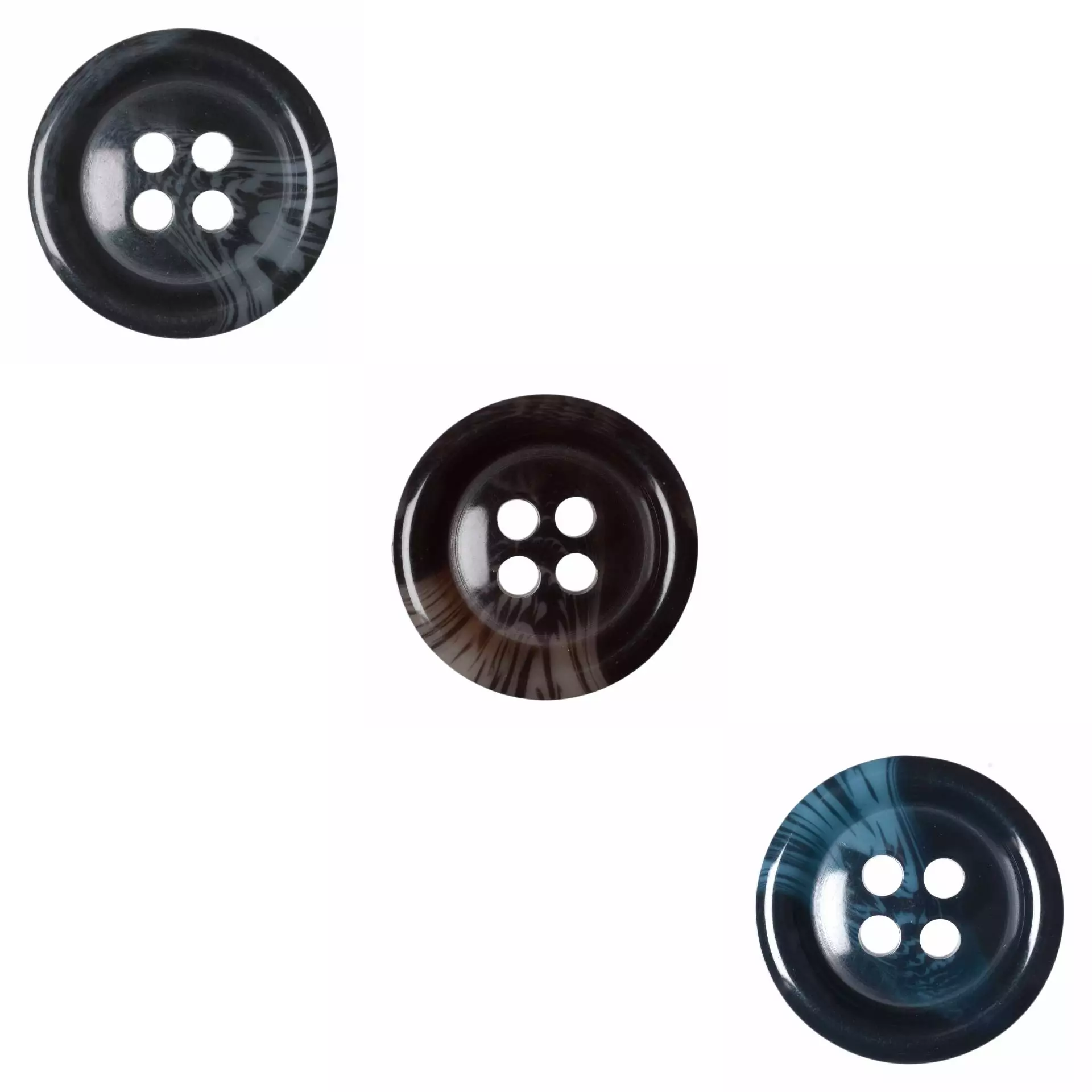 Buttons - Flecked 4-Hole Suit - All Colours & Sizes