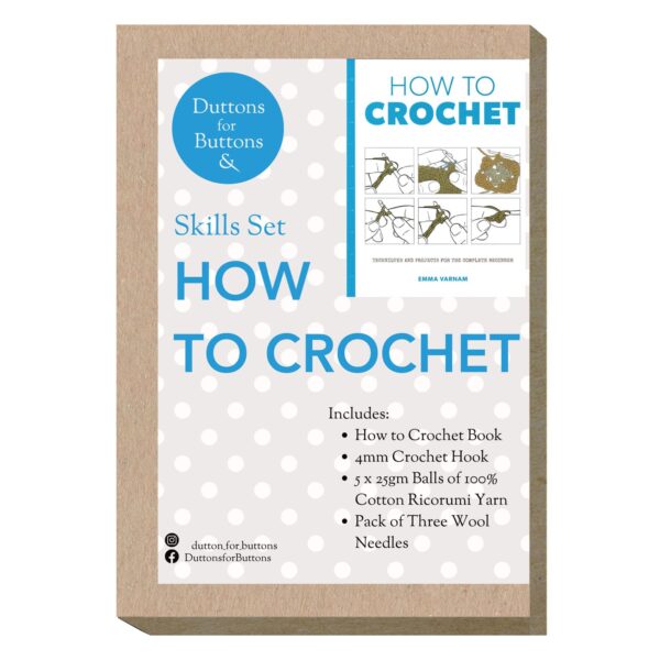 How to Crochet - Skills Set - Duttons For Buttons Exclusive