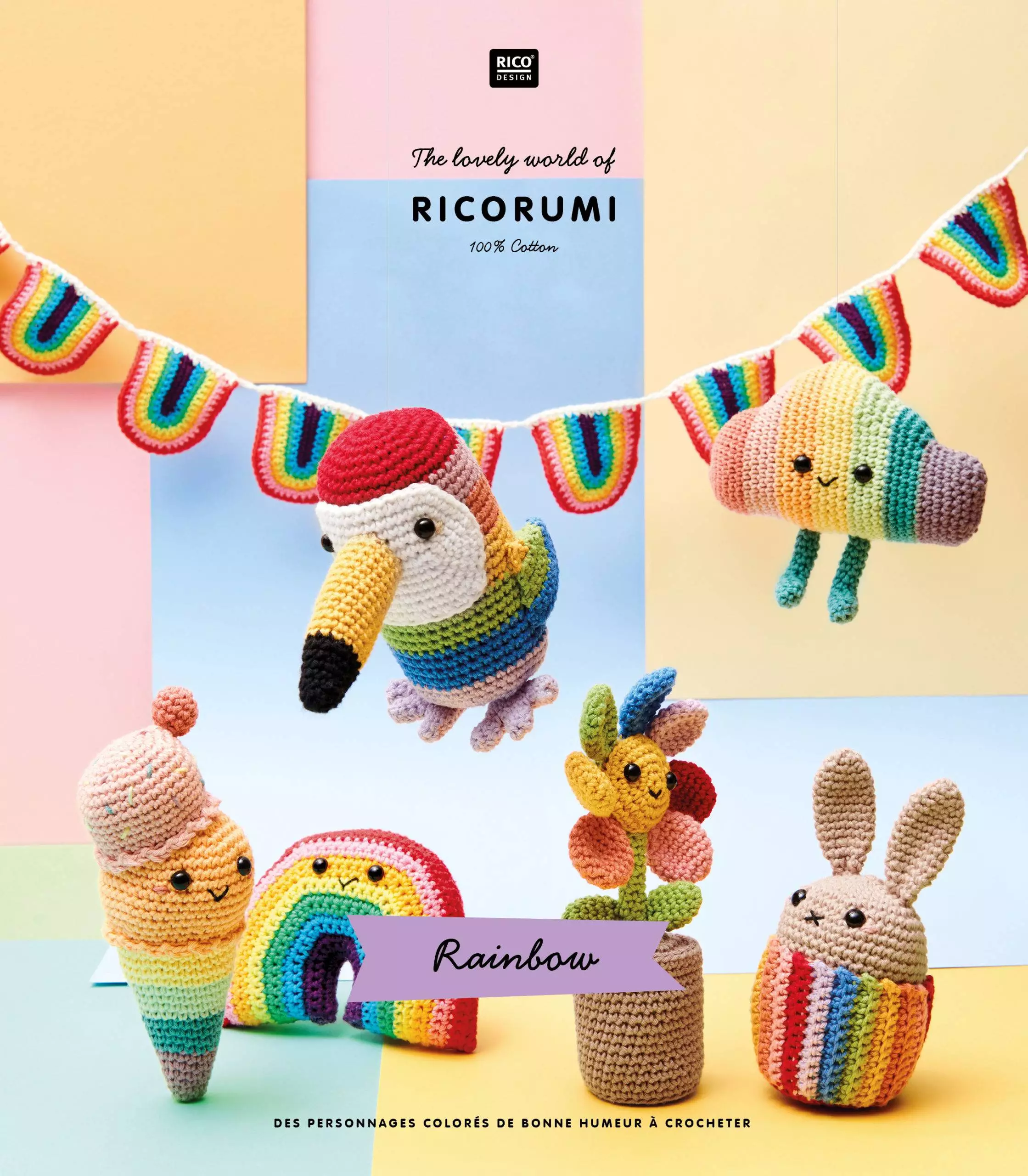 Rainbow- Crochet Pattern Book - Ricorumi