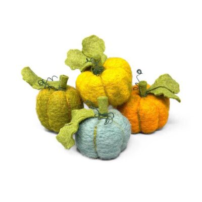 Woolly Pumpkins - Needle Felting Kit - Crafty Kit Company