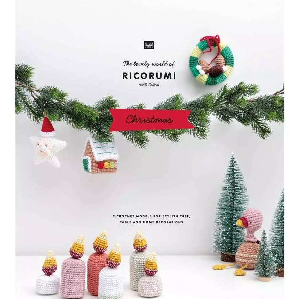 Christmas Crochet Pattern Book - Ricorumi