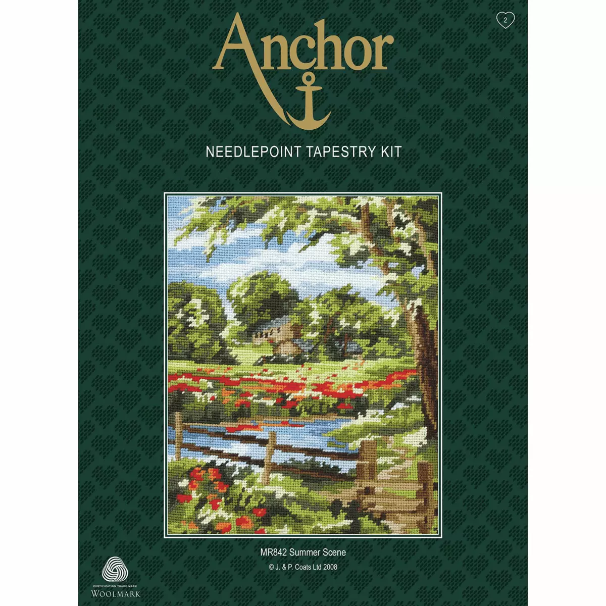 Anchor Threads Needlepoint Tapestry Kit: Summer Scene