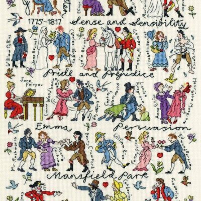 Bothy Threads - Jane Austen - Cross Stitch