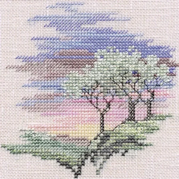 Minuets - Frosty Trees - Counted Cross Stitch Kit - Bothy Threads