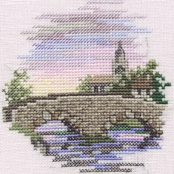 Minuets - The Bridge - Counted Cross Stitch Kit - Bothy Threads