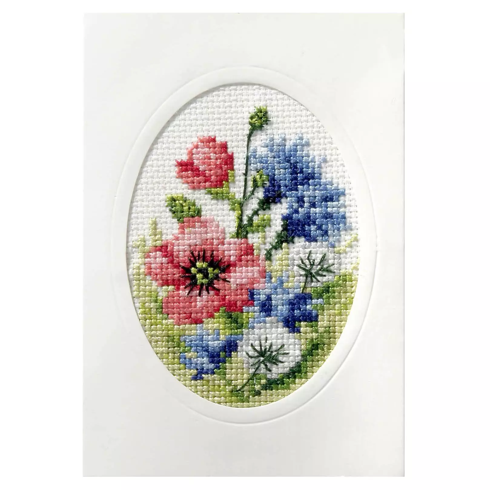 Pre-printed Cross Stitch Greetings Card Kits - Orchidea - Image 4