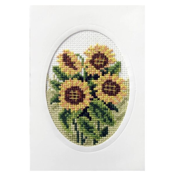 Pre-printed Cross Stitch Greetings Card Kits - Orchidea - Image 5