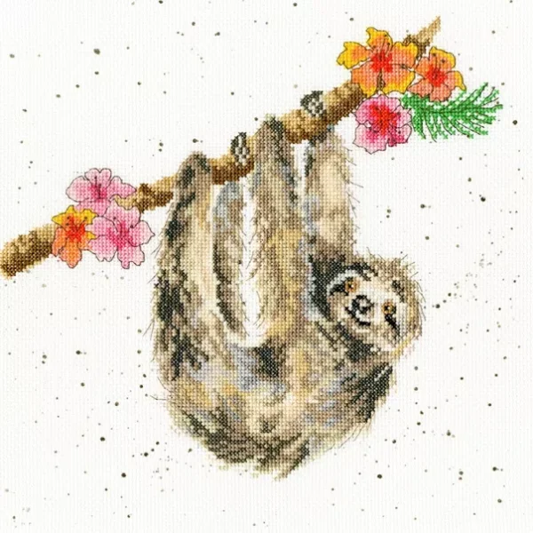Bothy Threads - Hanging Around - Wrendale Designs - Cross Stitch Kit