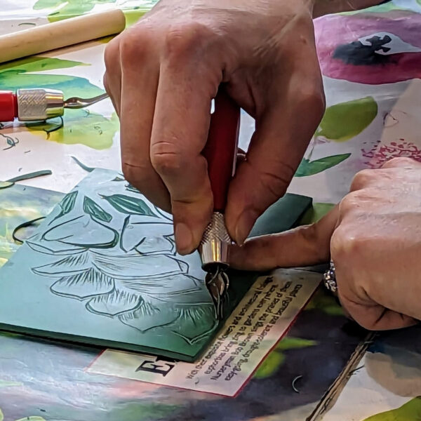 Lino Cuts, Fabric Printing and Stitch - Sunday 14 September 2025 (10am - 4pm) Ilkley