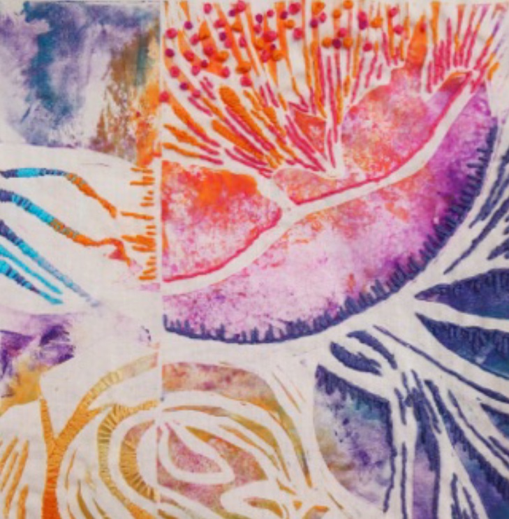 Lino Cuts, Fabric Printing and Stitch Wednesday 28 June 2023 (10am