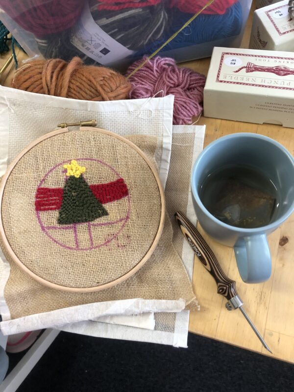 Festive Punch Needle Workshop - Sunday 30 November 2025 (10am-1pm) Ilkley - Image 3