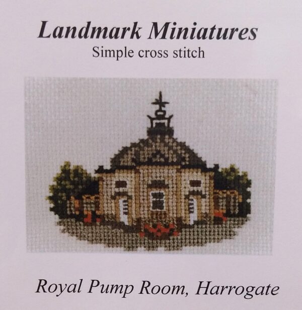 Harrogate Pump Room - Landmark Miniatures - Counted Cross Stitch Kit