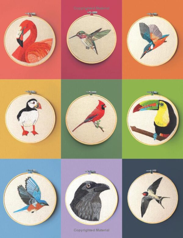 Embroidery Made Easy: Beautiful Birds: Easy techniques for learning to embroider birds by Beth Hoyes - Image 3