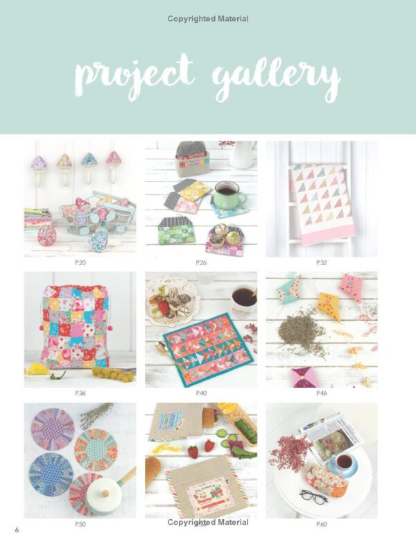 Patchwork Gifts: 20 Charming Patchwork Projects by Elise Baek - Image 2