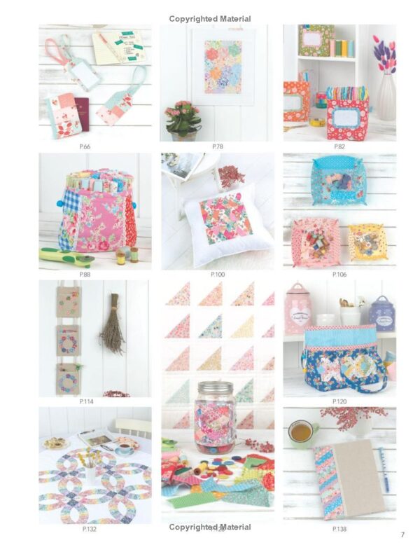 Patchwork Gifts: 20 Charming Patchwork Projects by Elise Baek - Image 3