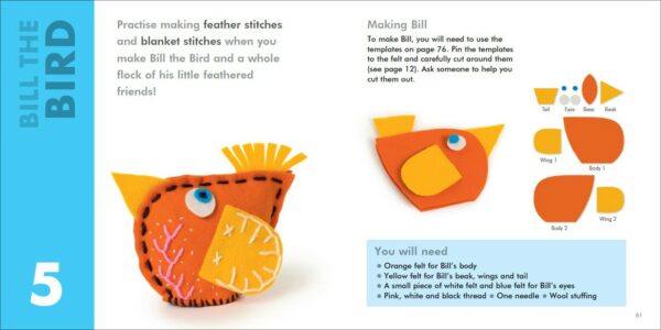 Kids Learn to Stitch by Lucinda Guy - Image 2