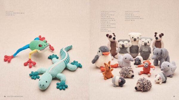 Knitted Menagerie: 30 Adorable Creatures to Knit by Sarah Keen - Image 3