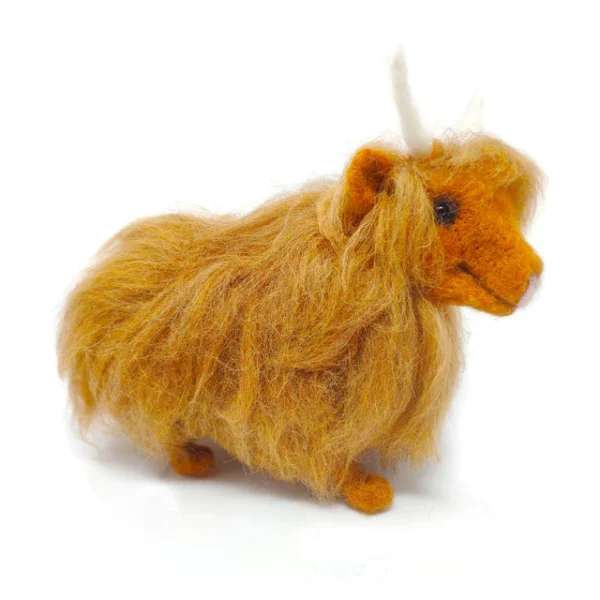 Highland Cow - Needle Felting Kit - Crafty Kit Company - Image 2