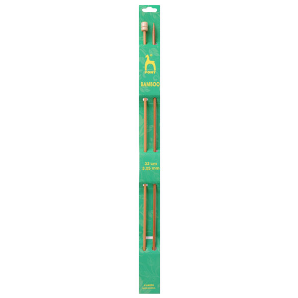 Knitting Needles - Straight Single Ended - Bamboo - Image 5