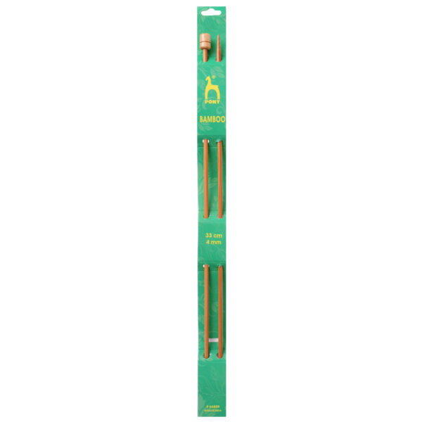 Knitting Needles - Straight Single Ended - Bamboo - Image 4