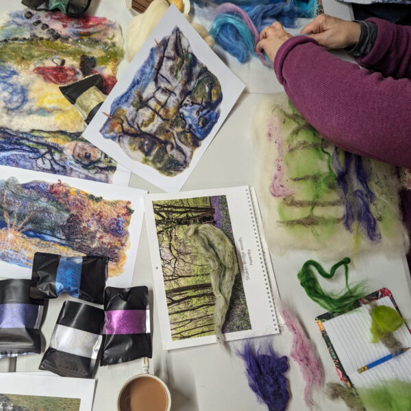 Felted Landscapes (Wet Felting, Needle Felting & Stitch) - Sunday 13 July 2025 (10am - 4pm) Ilkley - Image 7