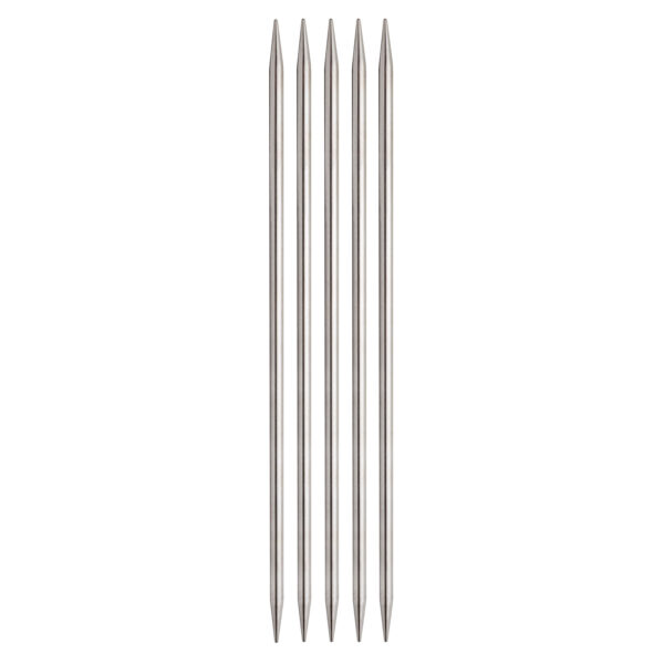 Knitting Needles - Double Point Needles (Set of 5) - Bamboo & Metal