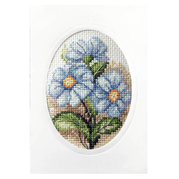 Pre-printed Cross Stitch Greetings Card Kits - Orchidea - Image 7